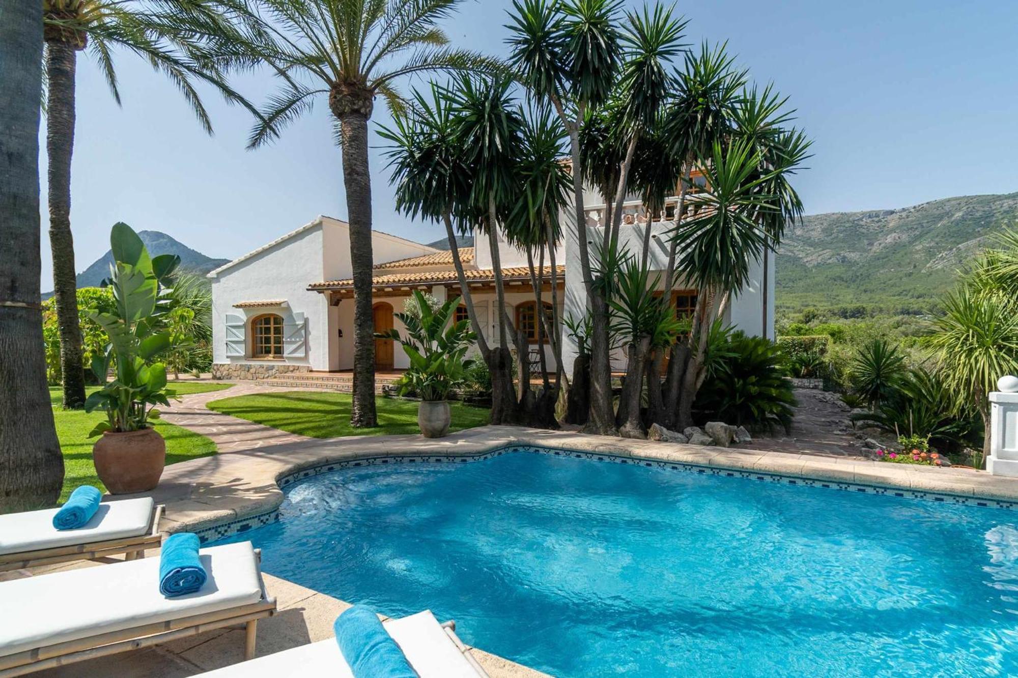Parcent Villa Enri Villa Y Casita Con Piscina Y Jacuzzi מראה חיצוני תמונה