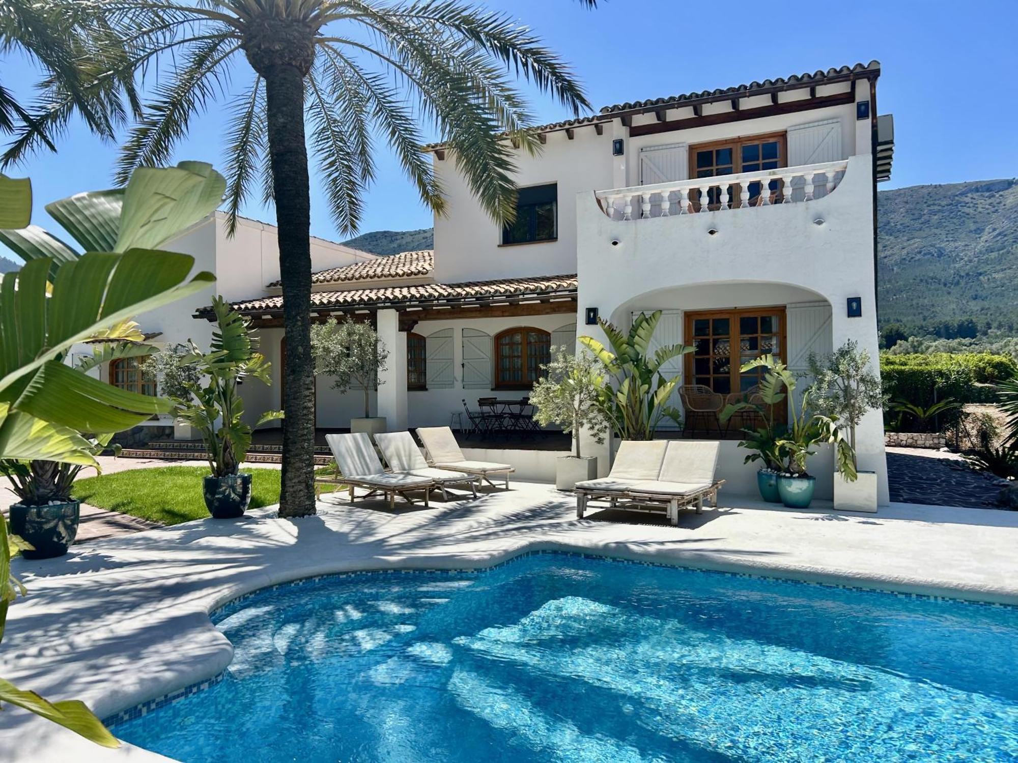 Parcent Villa Enri Villa Y Casita Con Piscina Y Jacuzzi מראה חיצוני תמונה